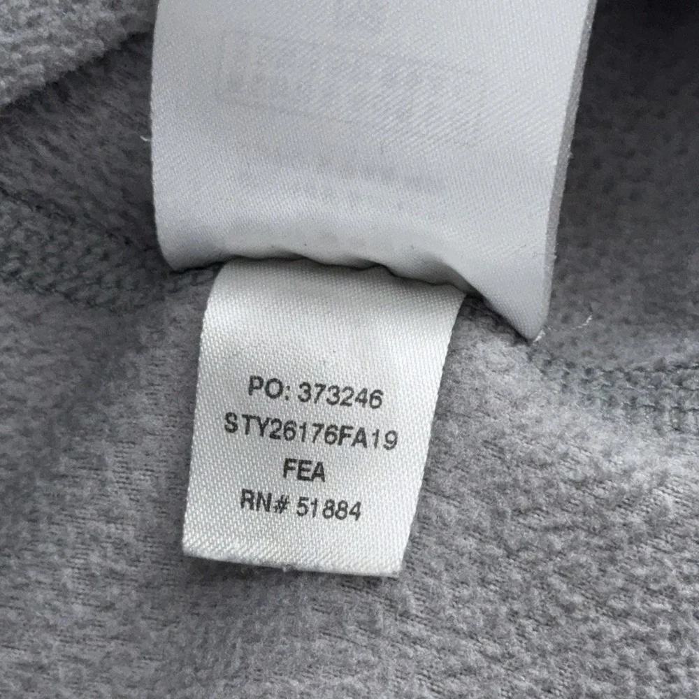 Patagonia Fleece Quarter‎ Zip Sweater Mens XL Gray Pullover Jacket